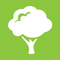 Paper conservation icon of tree