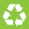 Waste Management recycling icon